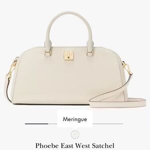 Phoebe East West Satchel New originally $379